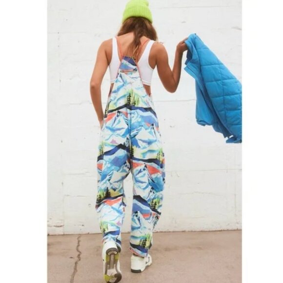 Free People Hot Shot Printed Onesie ⛷️🏂  Skinic Route Apres Combo - Picture 2 of 5